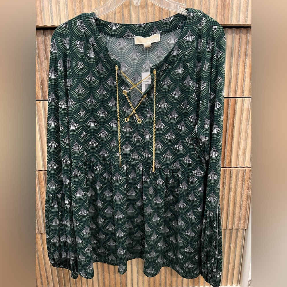 NWT Michael Kors Women Blouse Size Large